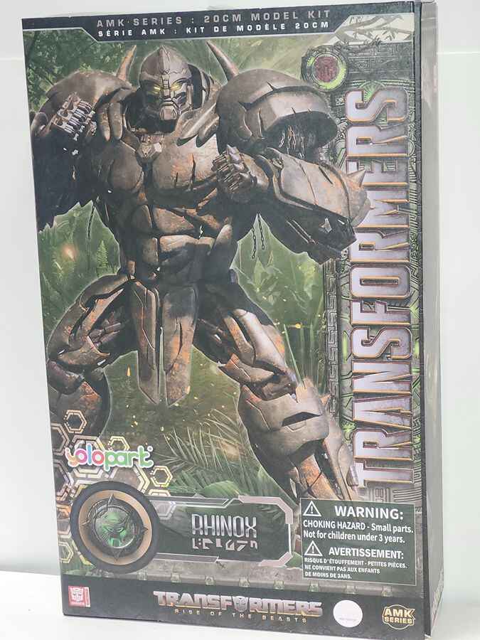 Transformers Rise of the Beasts Rhinox 8 Inch Model Kit AMK Series