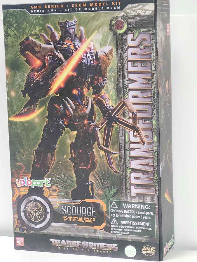 Transformers Rise of the Beasts Scourge 8 Inch Model Kit AMK Series