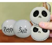 Nightmare Before Christmas Stacked Jack Heads Salt and Pepper Shaker - fimurineforall.com