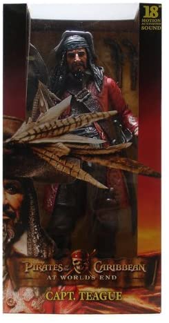Pirates of the Caribbean At Worlds End Captian Teague 18 Inch Action figure with Sound - fimurineforall.com