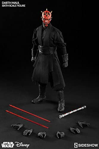 Star Wars Darth Maul Duel on Naboo Sixth Scale Figure Sideshow Collectibles - fimurineforall.com