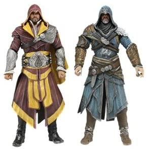 NECA 60817 7-inch Assassins Creed Revelations Action Figure (Pack of 2) - fimurineforall.com