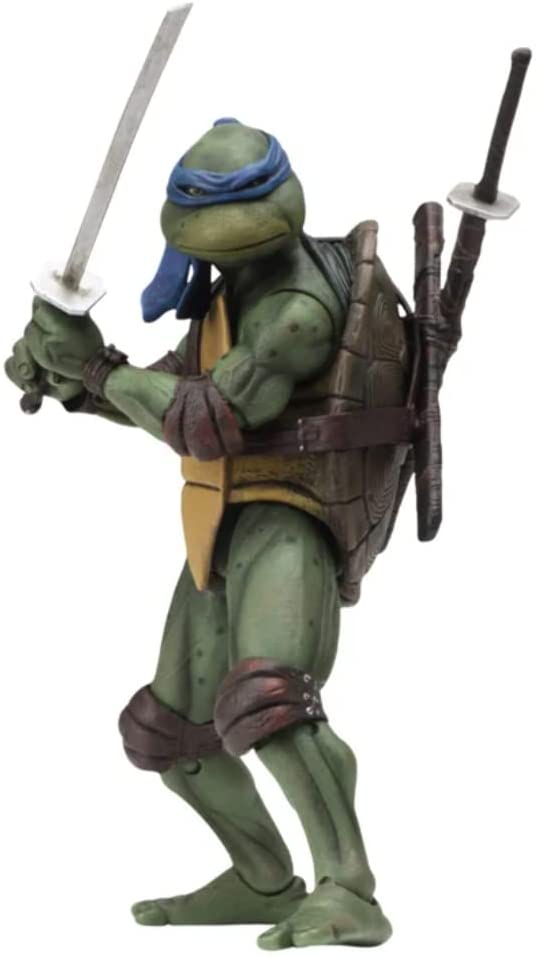 Teenage Mutant Ninja Turtles 90's Movie Leonardo 6.5-inch Action Figure by NECA Reel Toys 2019 - fimurineforall.com
