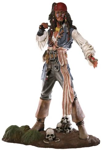 NECA Pirates of the Caribbean Cannibal Jack Sparrow 18" Resin - fimurineforall.com