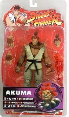 Sota Toys Street Fighter Round 4 Alpha Style Akuma Action Figure - fimurineforall.com