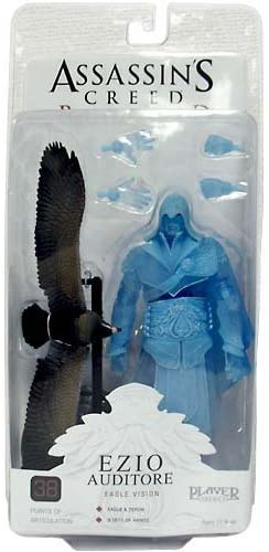 Assassins Creed Brotherhood Ezio Auditore (EAGLE VISION) Exclusive 7 Inch Action Figure - fimurineforall.com