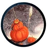 Nightmare Before Christmas Pumpkin Tin Serving Plate - fimurineforall.com