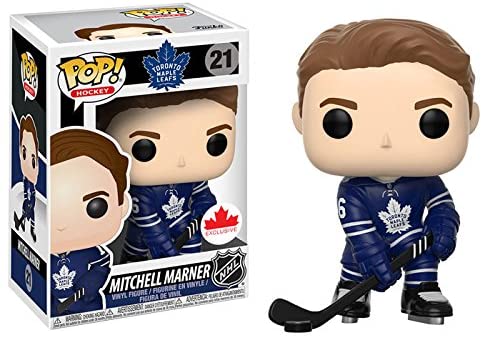 NHL Pop 3.75 Inch Action Figure Toronto Maple Leafs - Mitchell Marner #21 - fimurineforall.com