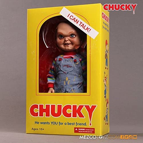 Mezco Chucky Sneering 15" Inch Talking Doll - fimurineforall.com