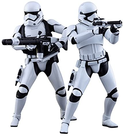 Hot Toys 1:6 Scale Star Wars The Force Awakens First Order Stormtrooper Figure (Pack of 2) - fimurineforall.com