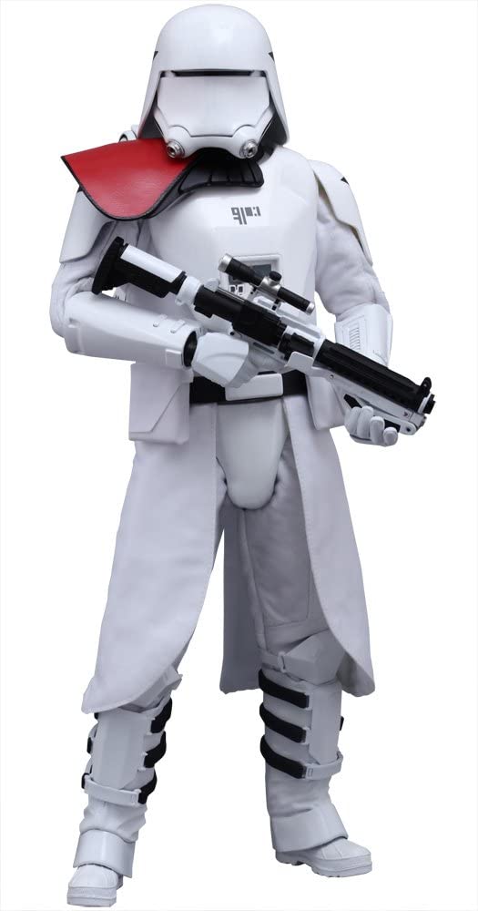 Hot Toys 1:6 Scale Star Wars The Force Awakens First Order Snowtrooper Officer Toy (White) - fimurineforall.com