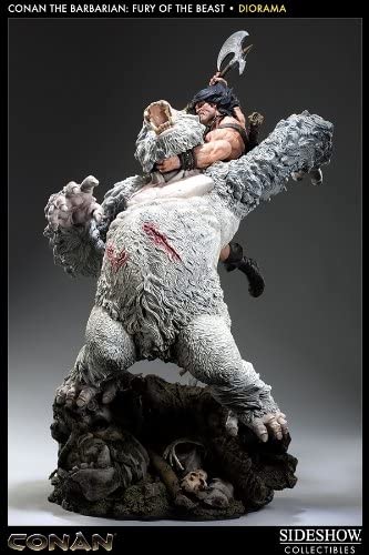 Conan The Barbarian Fury of the Beast Diorama # 200049 - fimurineforall.com