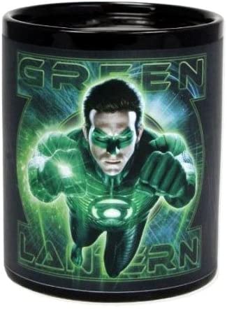 Green Lantern Power Logo -- Green Lantern Movie Thermal-Changing Coffee Mug - fimurineforall.com