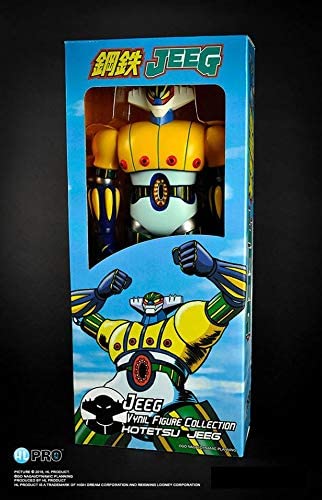 HL Pro HD078 Kotetsu Jeeg by Go Nagai 9" Vinyl Figure, Multicolor - fimurineforall.com