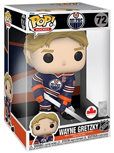 Pop Sports NHL Hockey 10 Inch Action Figure - Wayne Gretzky #72 - fimurineforall.com