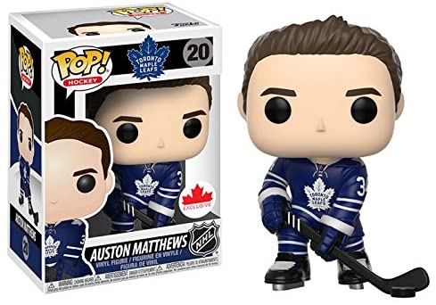 Pop NHL 3.75 Inch Action Figure Toronto Maple Leafs - Auston Matthews #20 - fimurineforall.com