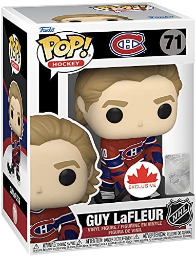 Funko Pop Sports NHL Hockey 3.75 Inch Action Figure - Guy Lafleur #71 - fimurineforall.com