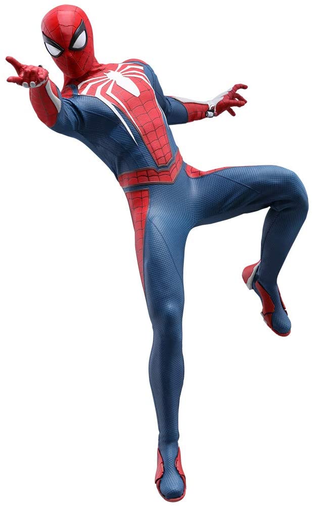 Hot Toys Spider-Man Advanced Suit 1/6 Sixth Scale Figure Marvel Video Game Masterpiece Series Action Figure