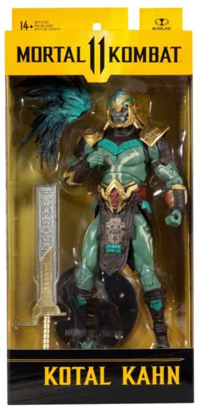 McFarlane Toys Mortal Kombat Kotal Kahn 7" Action Figure with Accessories - fimurineforall.com