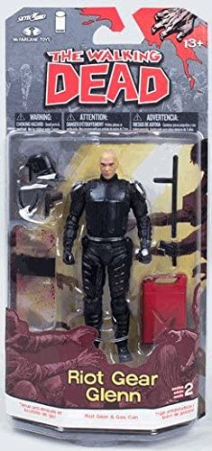 The Walking Dead (Comic) Series 2 Riot Gear Glenn 5 Inch Action Figure - fimurineforall.com