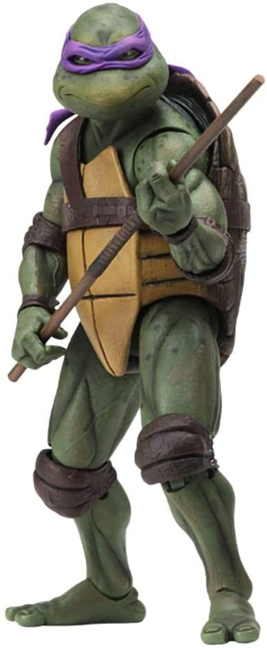 Teenage Mutant Ninja Turtles 1990 Movie Donatello 7 inch Action Figure - fimurineforall.com