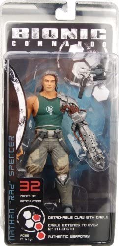 NECA Bionic Commando 7" Action Figure - fimurineforall.com