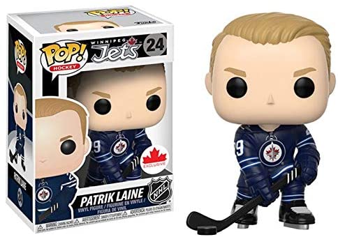 POP Sports NHL Patrik Laine Winnipeg Jets Canada Exclusive Action Figure - fimurineforall.com