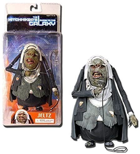 Hitchhiker's Guide to the Galaxy - 6 inch Jelz figure by Hitch Hiker - fimurineforall.com