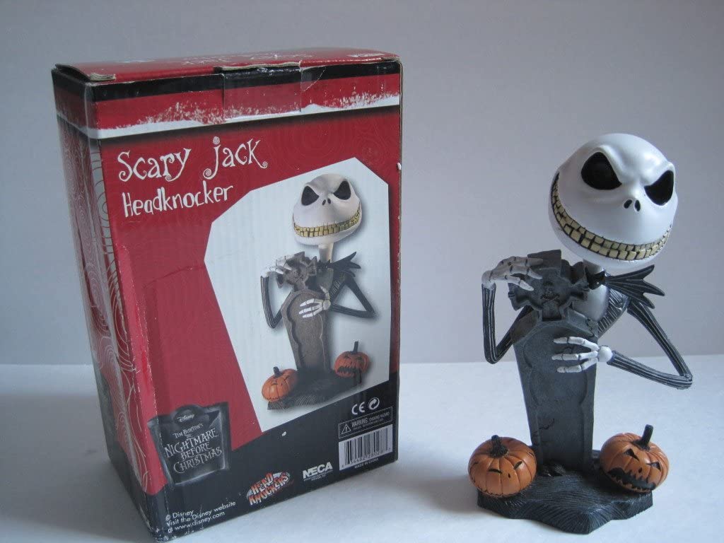 Neca Toys Head Knockers - The Nightmare Before Christmas - SCARY JACK - fimurineforall.com