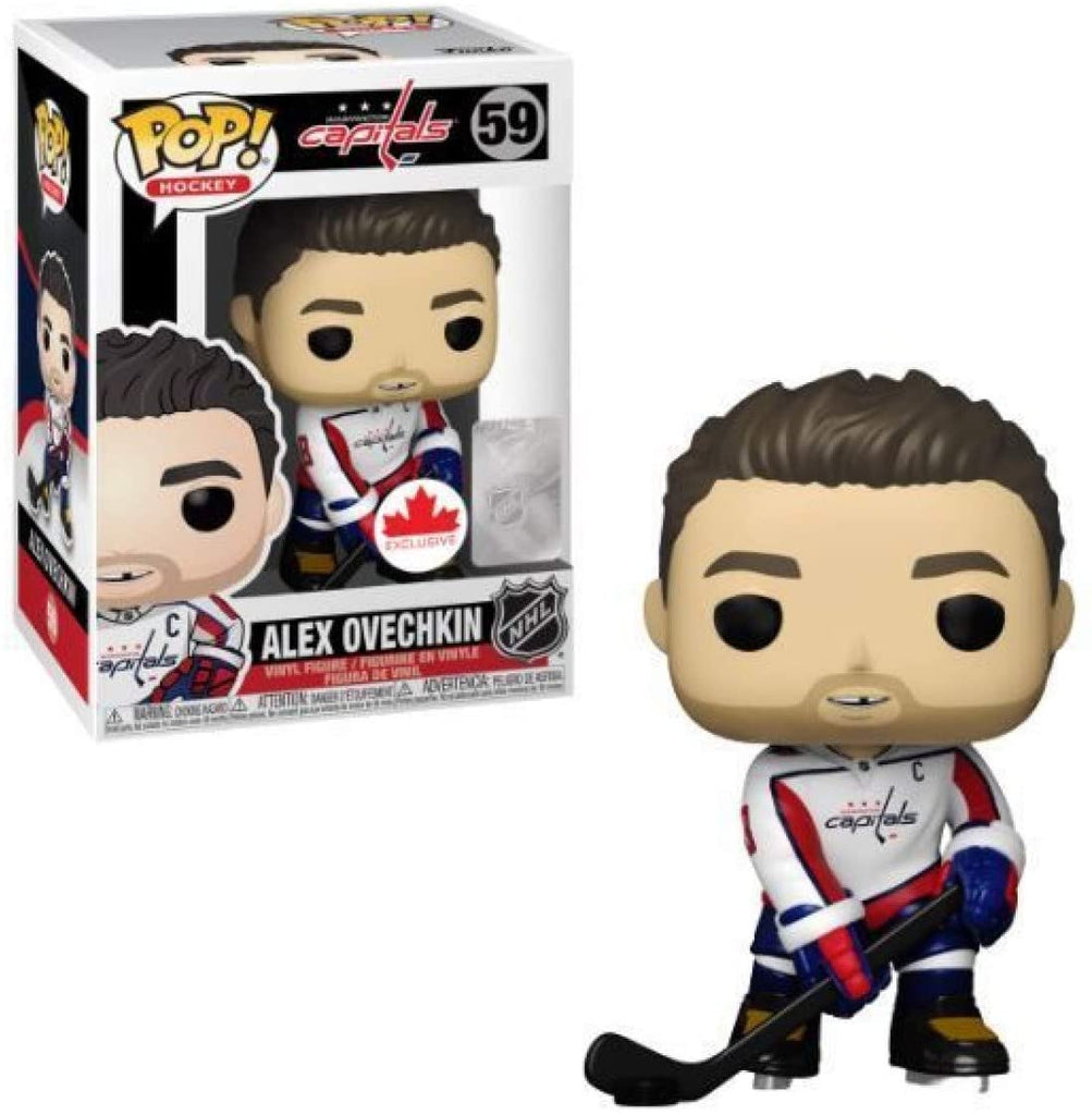 Pop Sports NHL Hockey 3.75 Inch Action Figure Washington Capitals - Alex Ovechkin #59 - fimurineforall.com