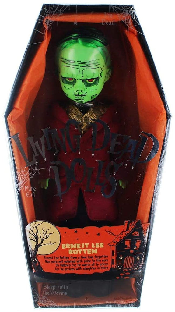 Mezco Toyz Living Dead Dolls Series 32: 10" Ernest Lee Rotten (Ghoul) - fimurineforall.com