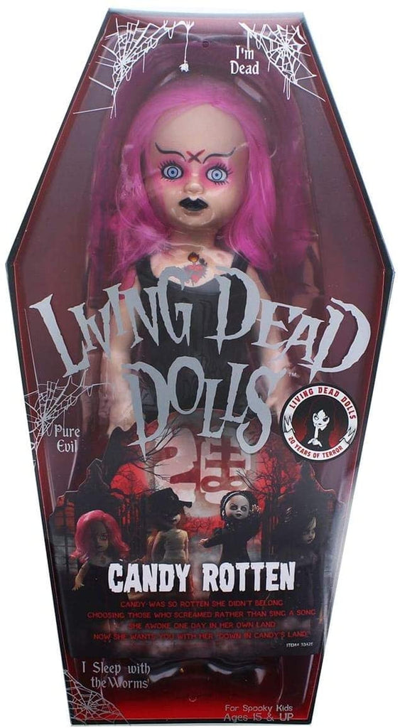 Living Dead Dolls Series 35 (20th Anniversary Series) - Candy Rotten 10 Inch Doll - fimurineforall.com