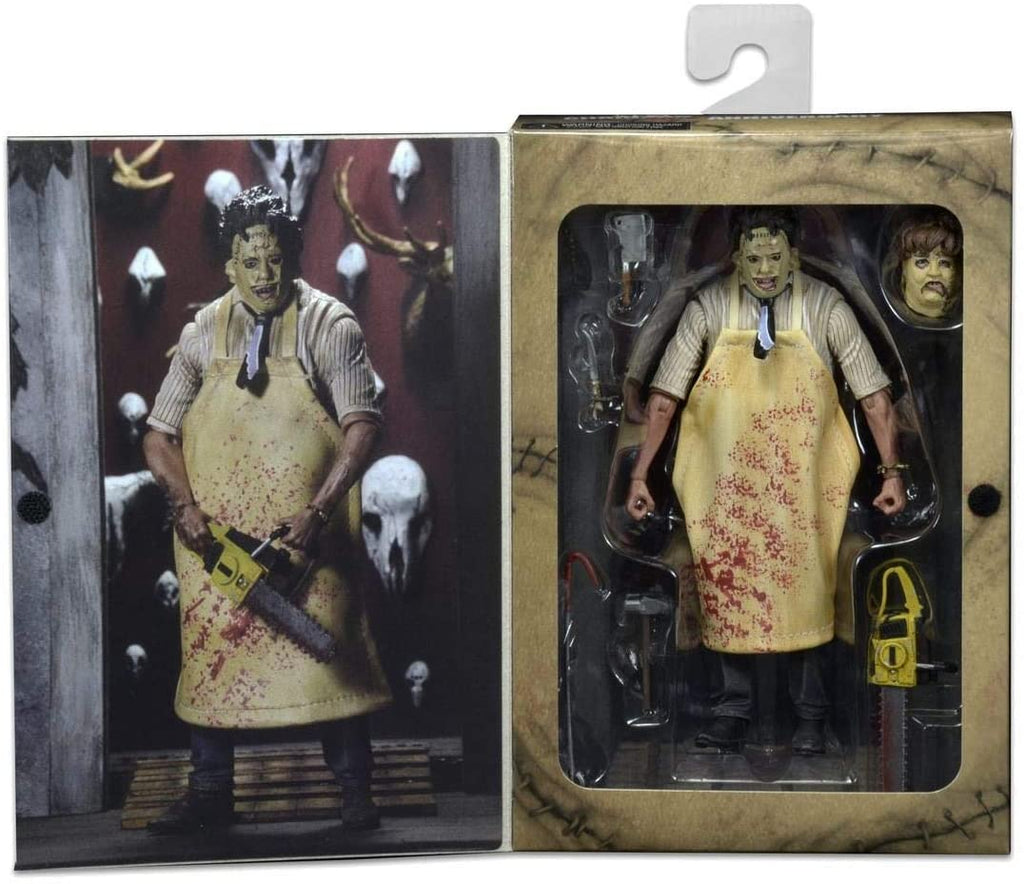Texas Chainsaw Massacre Leatherface 7 Inch Ultimate Action Figure - fimurineforall.com