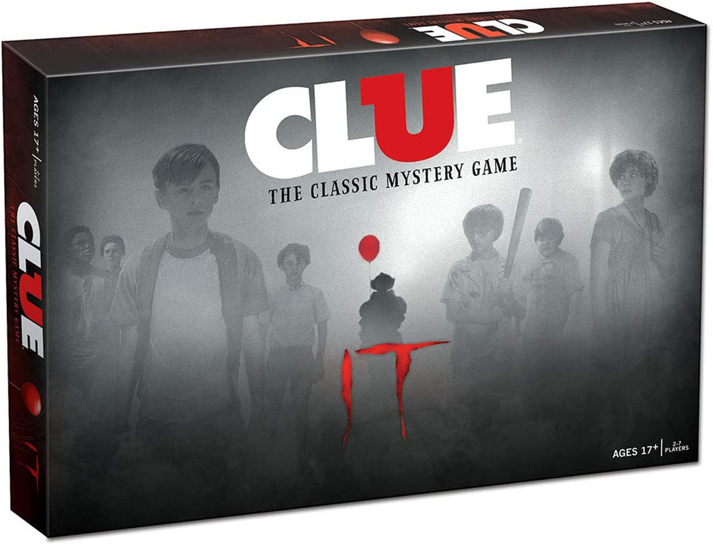 Clue IT Board Game | Based on The 2017 Drama/Thriller IT | Officially Licensed IT Merchandise | Themed Classic Clue Game - fimurineforall.com