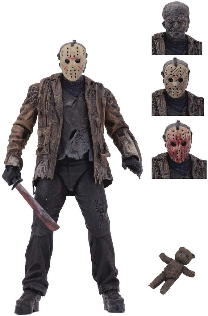 NECA Freddy vs Jason: Ultimate Jason 7 Inch Action Figure - fimurineforall.com