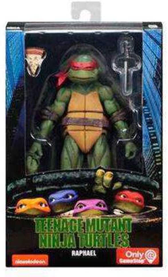 Teenage Mutant Ninja Turtles 90's Movie Raphael 6.5-inch Action Figure by NECA Reel Toys 2019 - fimurineforall.com