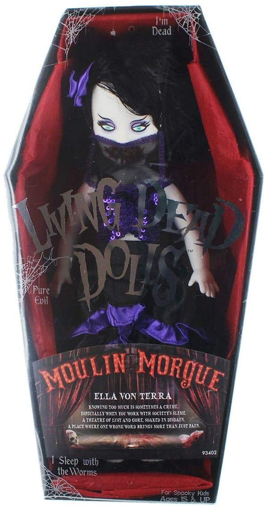 Living Dead Dolls Series 33 Moulin Morgue - Ella Von Terra 10 Inch Doll - fimurineforall.com