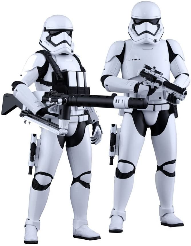 Hot Toys Star Wars First Order Stromtroopers 1/6 Scale 12" Figure 2 Pack Set - fimurineforall.com