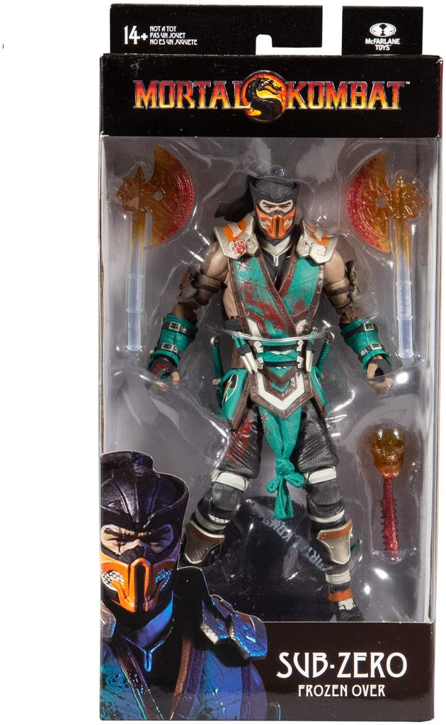 McFarlane Toys Mortal Kombat Sub Zero Bloody Frozen Over Skin 7 Inch Action Figure - fimurineforall.com