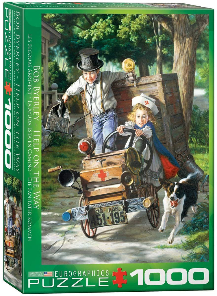 Puzzle 1000 Piece - Help on The Way by Bob Byerley Jigsaw Puzzle 6000-0439 - fimurineforall.com