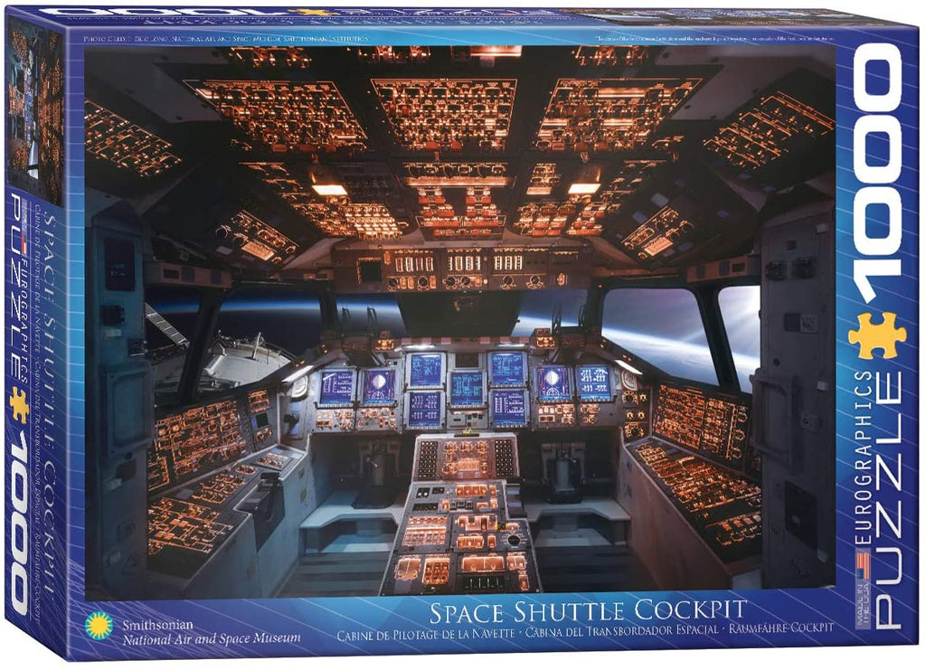 Puzzle 1000 Piece - Shuttle Cockpit Jigsaw Puzzle 6000-0265 - fimurineforall.com