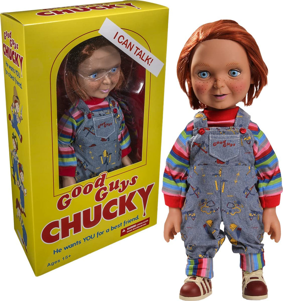 Child's Play Chucky Good Guys Chucky Happy 15 Inch Talking Doll - fimurineforall.com