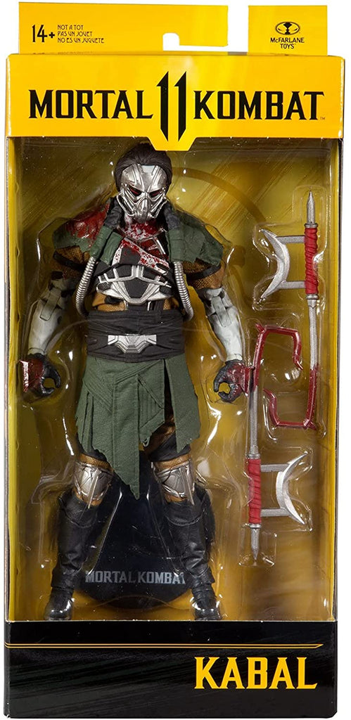 Mortal Kombat 11 Kabal (Bloody Version) 7 Inch Action Figure - fimurineforall.com