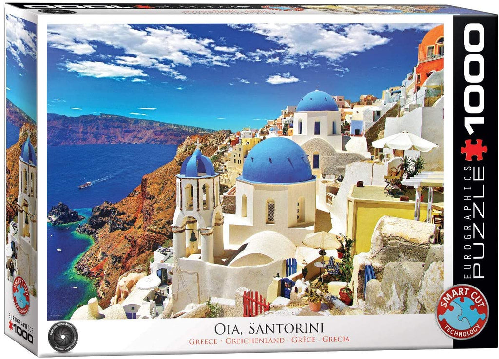 Puzzle 1000 Piece - Oia Santorini Greece Jigsaw Puzzle 6000-0944 - fimurineforall.com