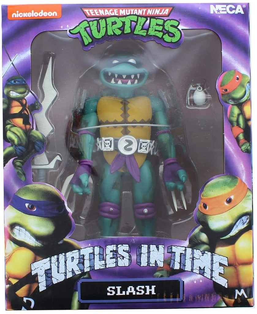 NECA Teenage Mutant Ninja Turtles in Time Slash 6 Inch Action Figure - fimurineforall.com