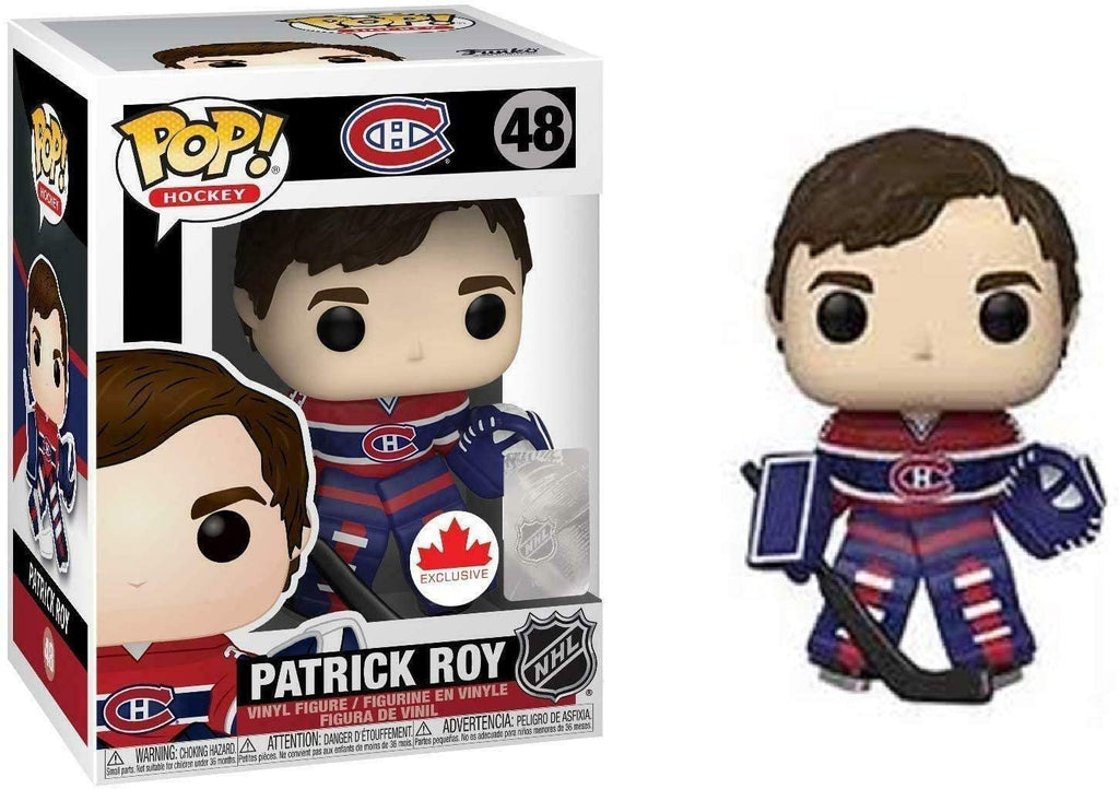 Funko Pop Sports NHL Hockey 3.75 Inch Action Figure - Patrick Roy Canadian Exclusive #48 - fimurineforall.com