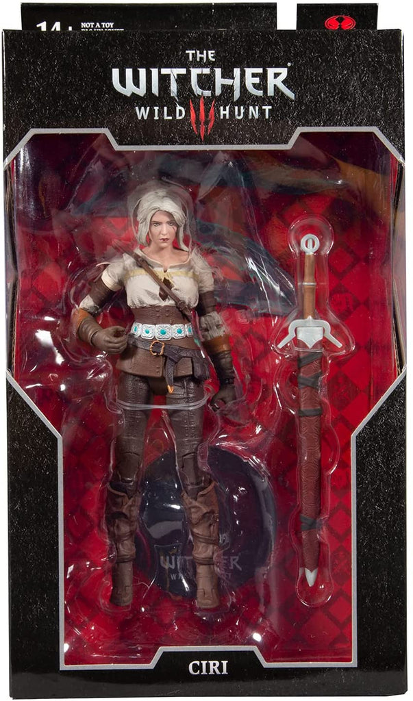The Witcher Gaming Series 2 Ciri 7 Inch Action Figure - fimurineforall.com