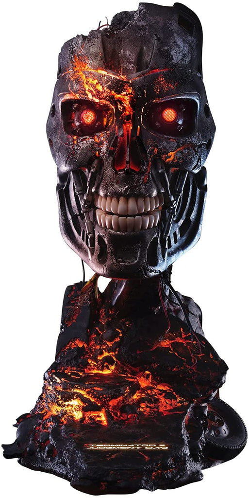 TERMINATOR 2 - Masque de T-800 Endoskeleton Battle Damaged Version - fimurineforall.com