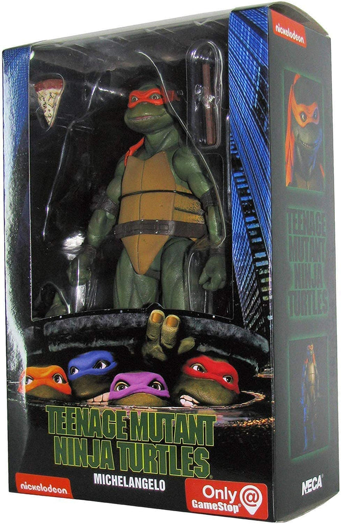 Teenage Mutant Ninja Turtles 90s Movie Michelangelo 7 inch Action Figure - fimurineforall.com