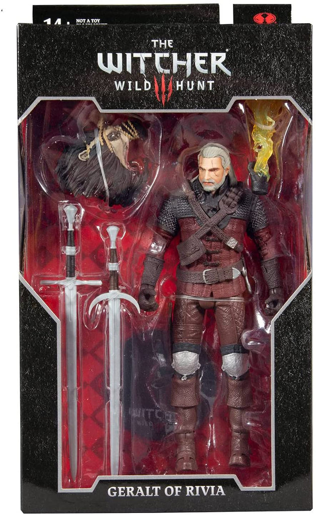 The Witcher Gaming Geralt Of Rivia Wolf Armor 7 Inch Action Figure - fimurineforall.com
